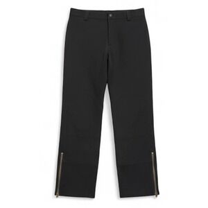 Derek Lam 10 Crosby Black Riding Pants Zip Ankle Stretch Trousers Size 10 USA
